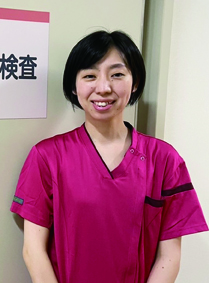 「診療放射線技師」の中﨑夏美さん