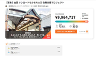 出雲サンロードなかまち火災復興支援プロジェクトのクラウドファンディング「Ｆｏｒ Ｇｏｏｄ」のＷＥＢサイトより