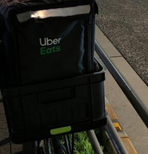 UberEatsの自転車